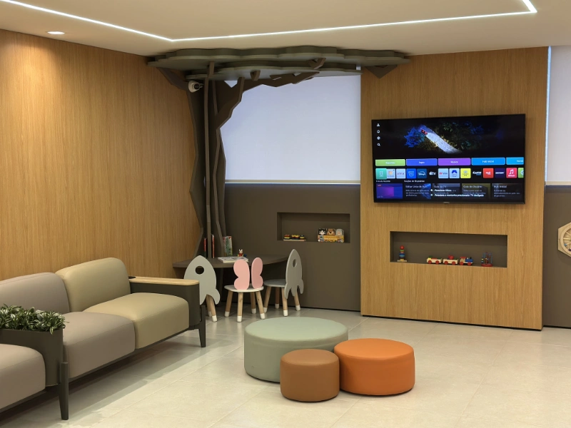 Recepção do consultório